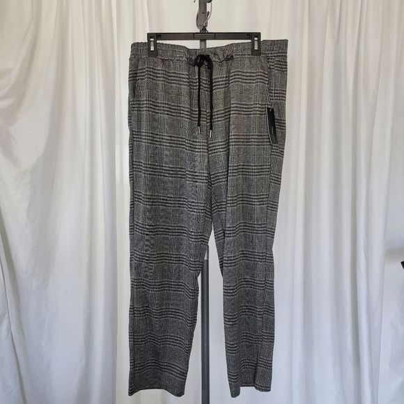 Robert louis womens multicolor plaid pullon dress pants size 2X - Picture 2 of 6
